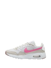 Nike White/Pink Youth Air Max SC Trainers - Image 2 of 4