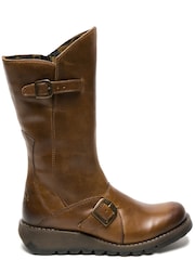 Fly London Mid Calf Boots - Image 1 of 4