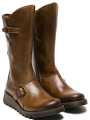 Fly London Mid Calf Boots - Image 2 of 4
