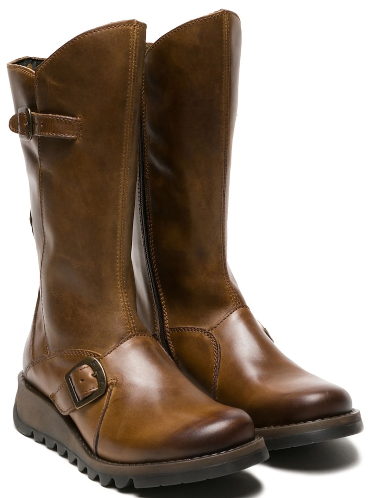 Fly London Mid Calf Boots - Image 2 of 4
