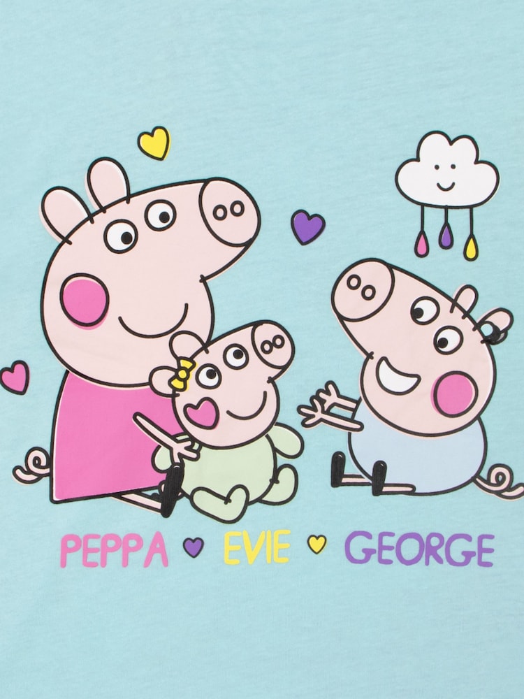 Character Peppa Pig George, Evie And Peppa Pyjamas & Dressing Gown Set - Bilde 12 av 12