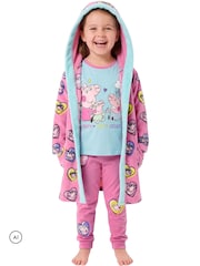 Character Peppa Pig George, Evie And Peppa Pyjamas & Dressing Gown Set - Bilde 3 av 12