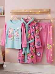 Character Peppa Pig George, Evie And Peppa Pyjamas & Dressing Gown Set - Bilde 9 av 12