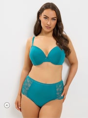 Yours Curve Green Underwired T-Shirt Bra - Image 2 of 6