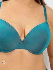 Yours Curve Green Underwired T-Shirt Bra - Image 4 of 6