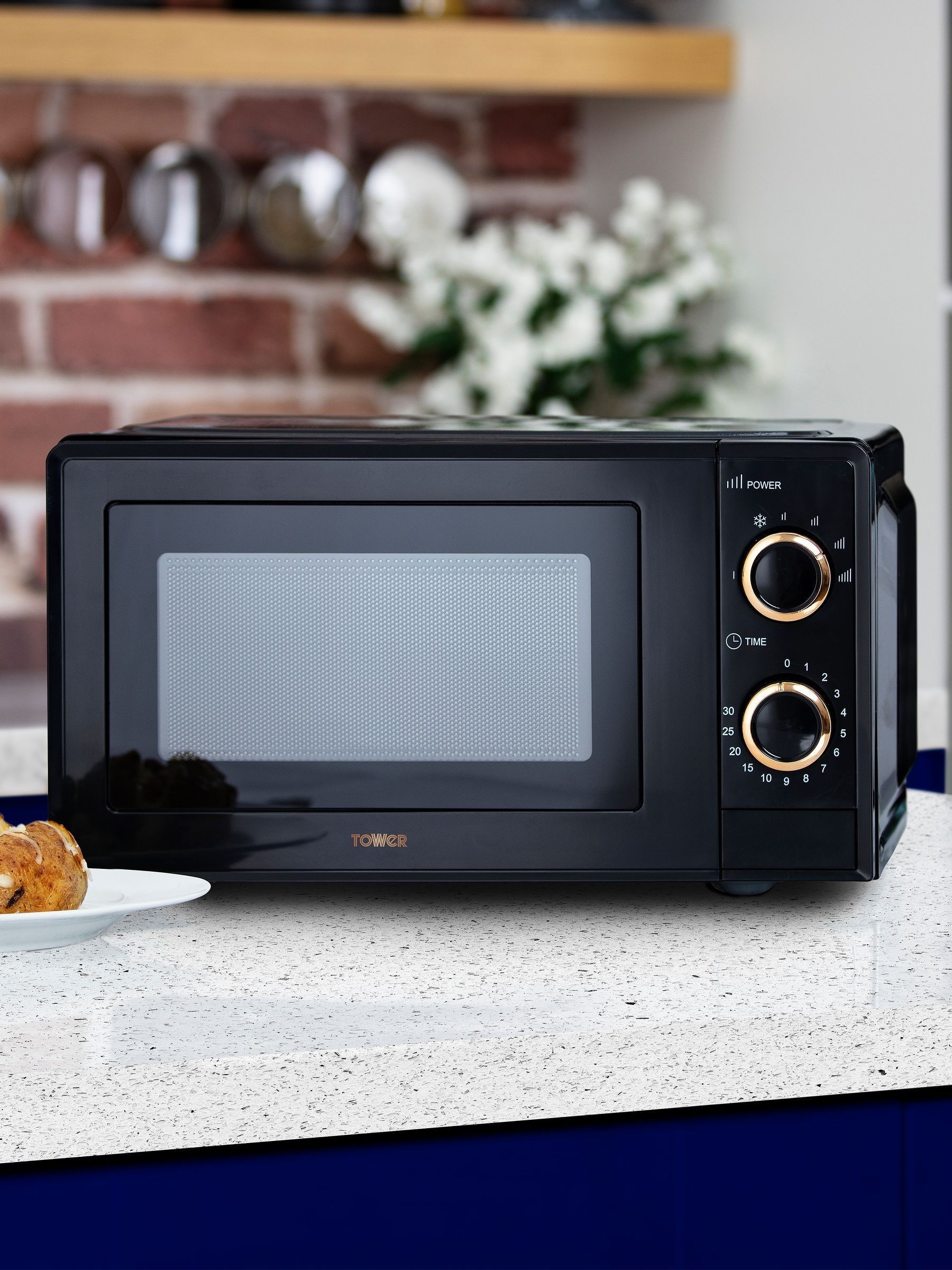 Next black microwave discount
