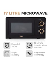 Tower Black 17L 700W Microwave - Image 2 of 8