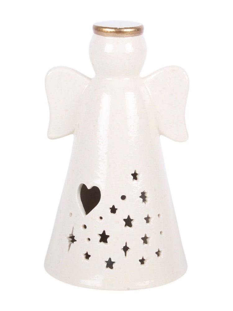 Something Different Small LED Light Up Ceramic Angel Decoration - Bild 2 von 4 Something Different Small LED Light Up Ceramic Angel Decoration - Bild 2 von 4