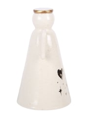 Something Different Small LED Light Up Ceramic Angel Decoration - Bild 3 von 4