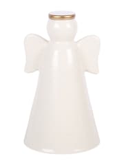 Something Different Small LED Light Up Ceramic Angel Decoration - Bild 4 von 4