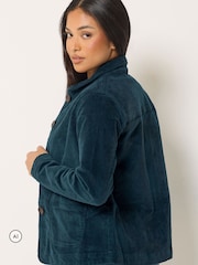 M&Co Blue Petite Cord Blazer - Image 3 of 4
