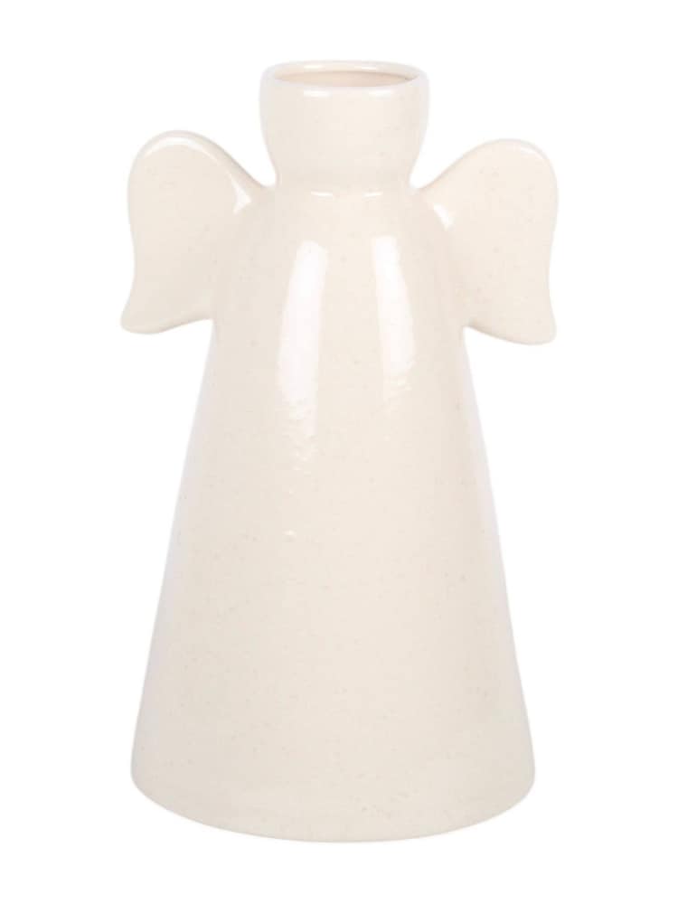 Something Different White Angel Shaped Ceramic Vase - Image 4 of 4 Something Different White Angel Shaped Ceramic Vase - Image 4 of 4