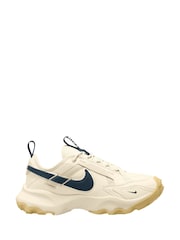 Nike Cream/Navy TC7900 Trainers - Image 1 of 4