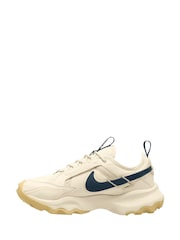 Nike Cream/Navy TC7900 Trainers - Image 2 of 4