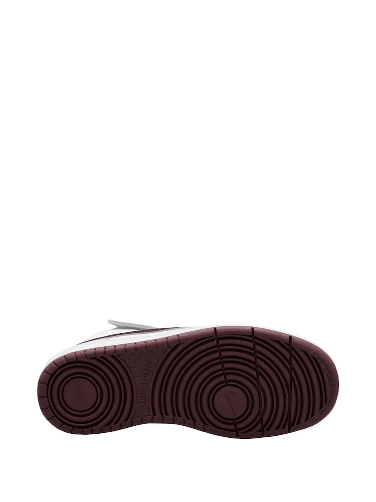 Nike Violet Youth Court Borough Mid Trainers - Image 4 of 4