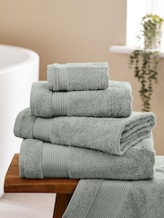 Green Sage Light Egyptian Cotton Towel - Image 1 of 5