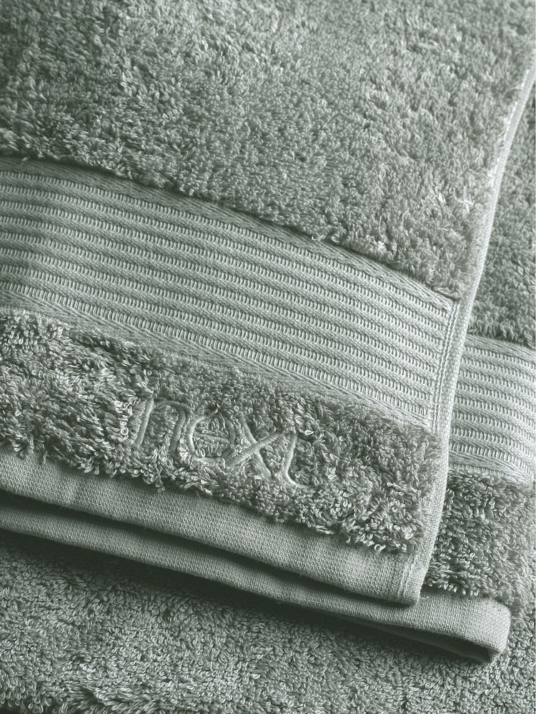 Green Sage Light Egyptian Cotton Towel - Image 2 of 5