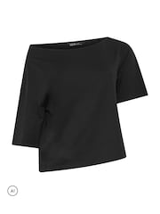 Svart - Yours Curve Limited T-skjorte med bare skuldre - Bilde 5 av 6