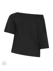 Svart - Yours Curve Limited T-skjorte med bare skuldre - Bilde 6 av 6