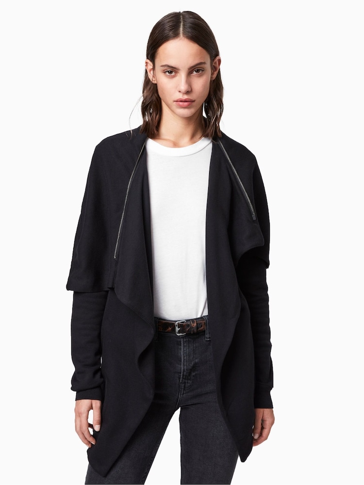 AllSaints Black Dahlia Cardigan - Image 1 of 6
