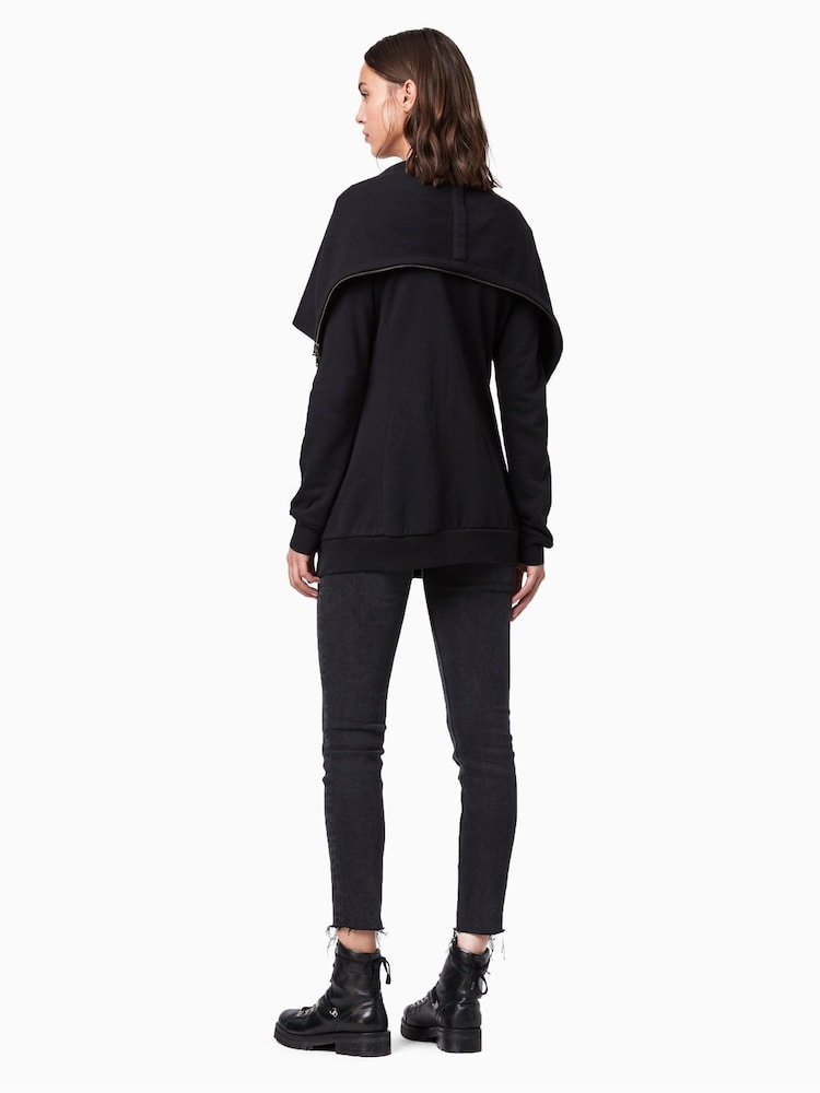 AllSaints Black Dahlia Cardigan - Image 2 of 6