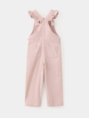 Mango Pink Ruffled Strap Dungarees - Image 4 of 6