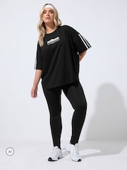 Yours Curve Black Active Leggings - Image 2 of 7