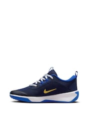Темно-синий - Nike Youth Omni Multi-Court Trainers - Image 4 of 11