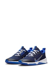 Темно-синий - Nike Youth Omni Multi-Court Trainers - Image 5 of 11
