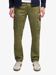Superdry Green Slim Taper Cargo Trousers - Image 1 of 5
