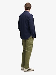Superdry Green Slim Taper Cargo Trousers - Image 2 of 5