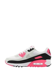Розово-серый - Кроссовки Nike Air Max 90 - Image 2 of 4
