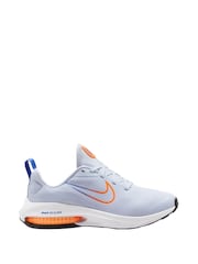 Nike Grey Youth Air Zoom Arcadia 2 Running Trainers - Image 1 of 12