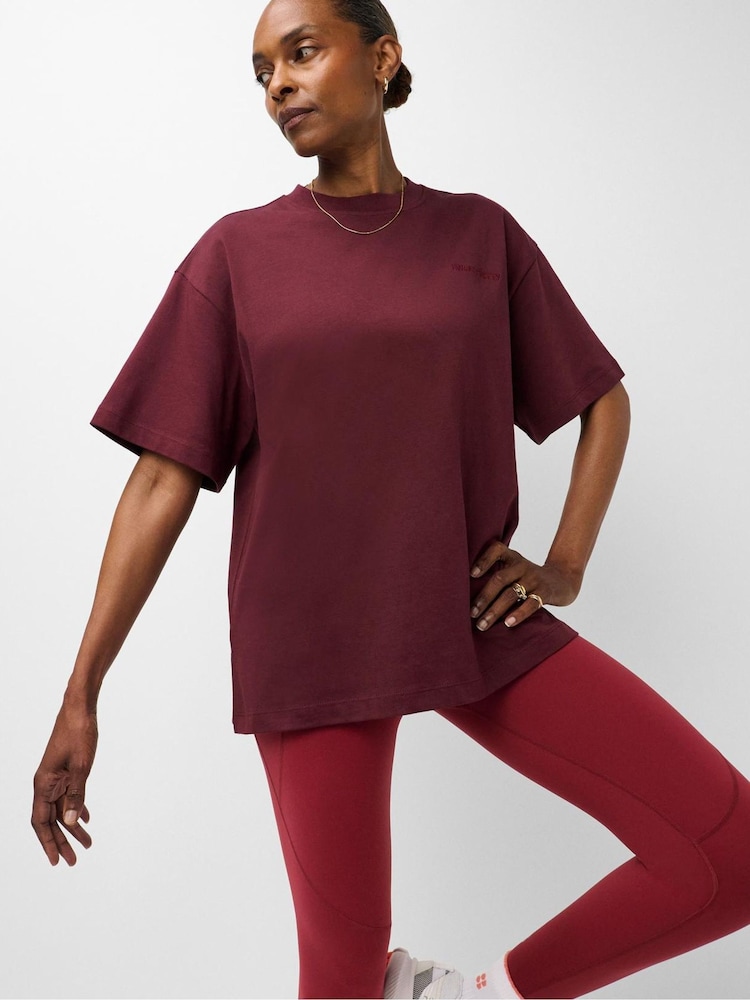 Sweaty Betty Malbec Red Short Sleeve T-Shirt - Image 1 of 7 Sweaty Betty Malbec Red Short Sleeve T-Shirt - Image 1 of 7