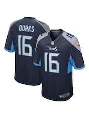 Nike Blue NFL Tennessee Titans Home Game Jersey - Treylon Burks - Image 1 of 3