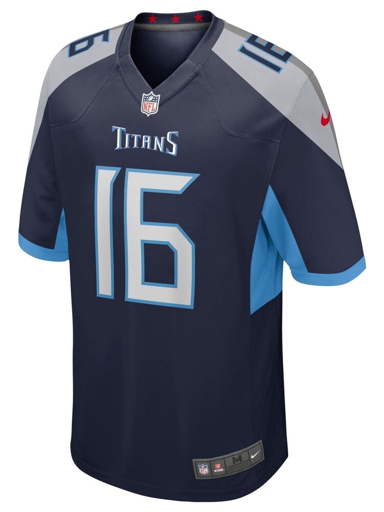 Nike Blue NFL Tennessee Titans Home Game Jersey - Treylon Burks - Image 2 of 3