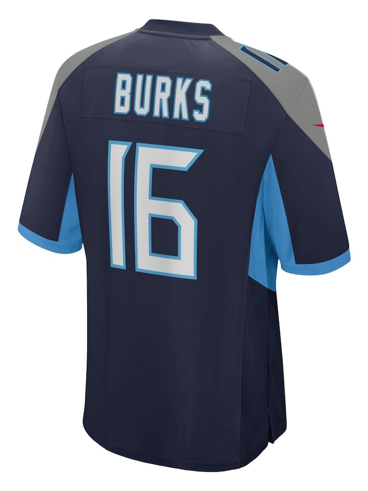 Nike Blue NFL Tennessee Titans Home Game Jersey - Treylon Burks - Image 3 of 3