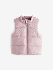 Pink Baby Padded Gilet (0mths-2yrs) - Image 1 of 3
