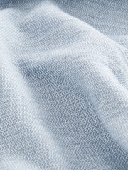 Light Blue Textured Linen Blend Trousers - Image 7 of 8
