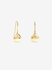 Inicio Gold Tone Fluid Teardrop Earrings - Image 1 of 1