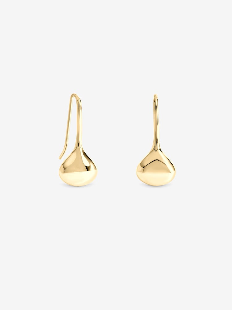 Inicio Gold Tone Fluid Teardrop Earrings - Image 1 of 1 Inicio Gold Tone Fluid Teardrop Earrings - Image 1 of 1