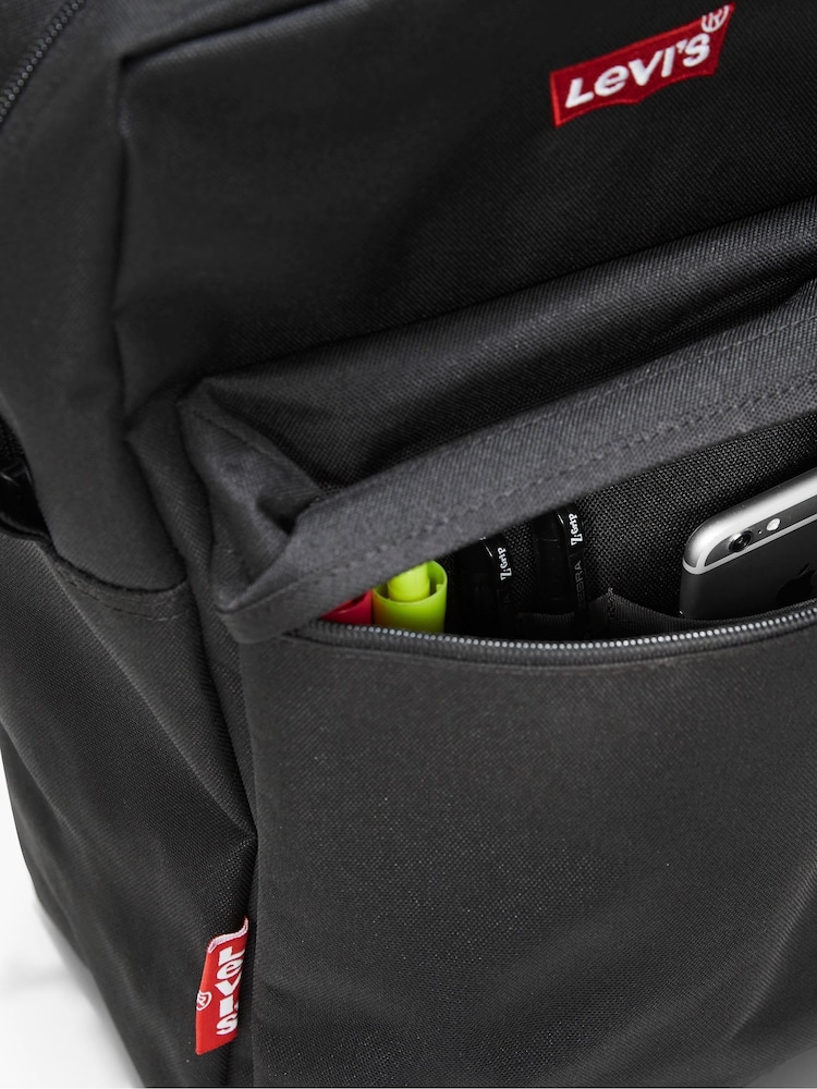 Levi's® Black Logo Backpack - Image 4 of 4