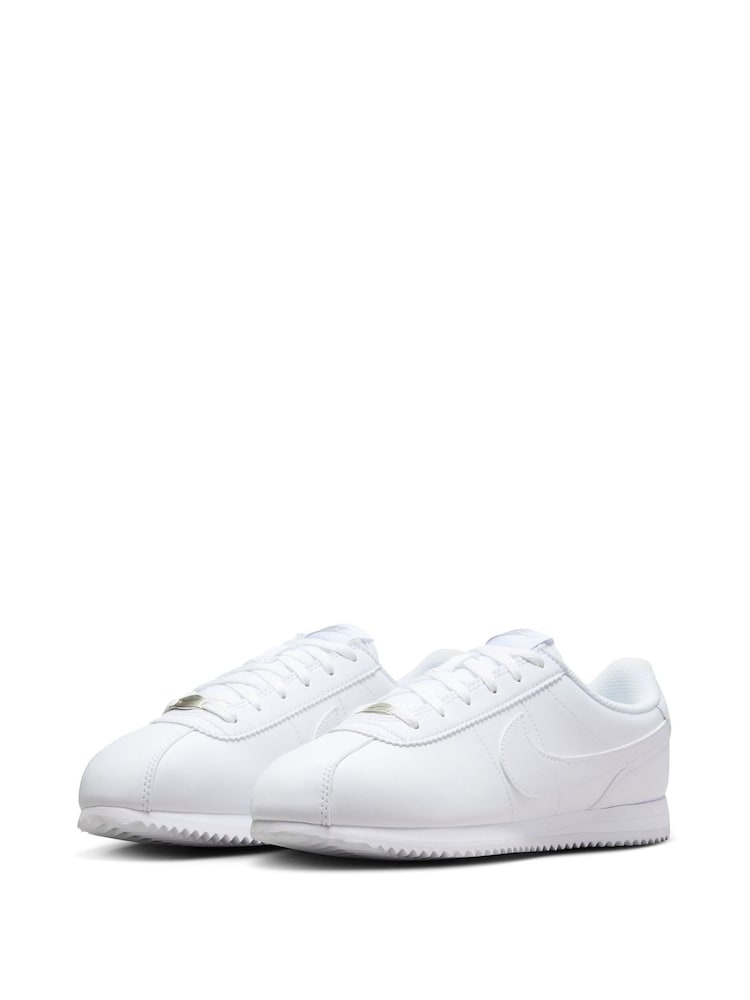 Nike White Youth Cortez Trainers - Image 12 of 16