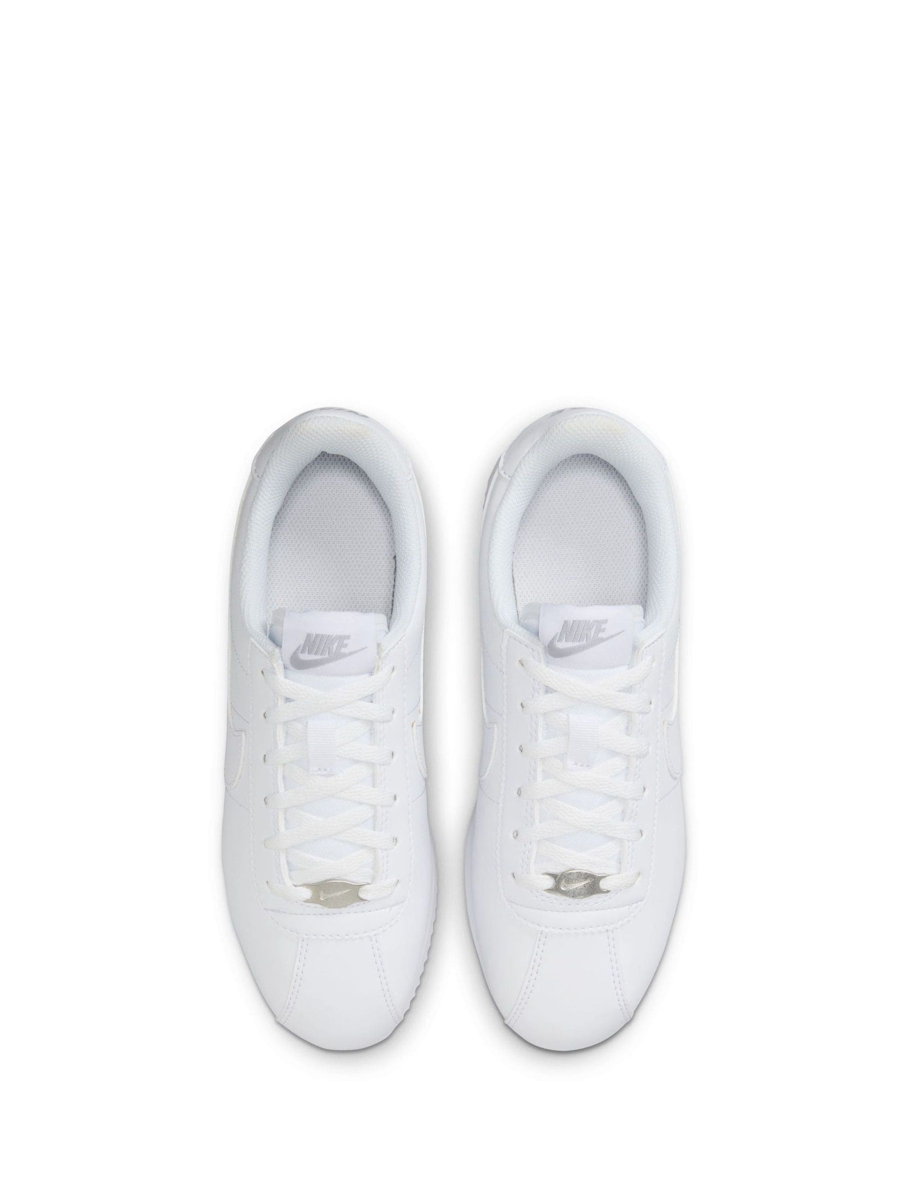 Buy Nike White Youth Cortez Trainers from Next Luxembourg