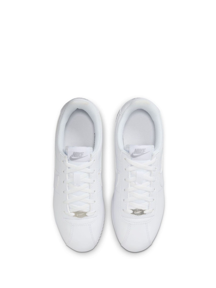 Nike White Youth Cortez Trainers - Image 14 of 16