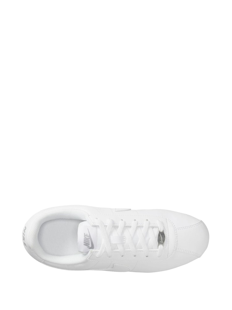 Nike White Youth Cortez Trainers - Image 3 of 16