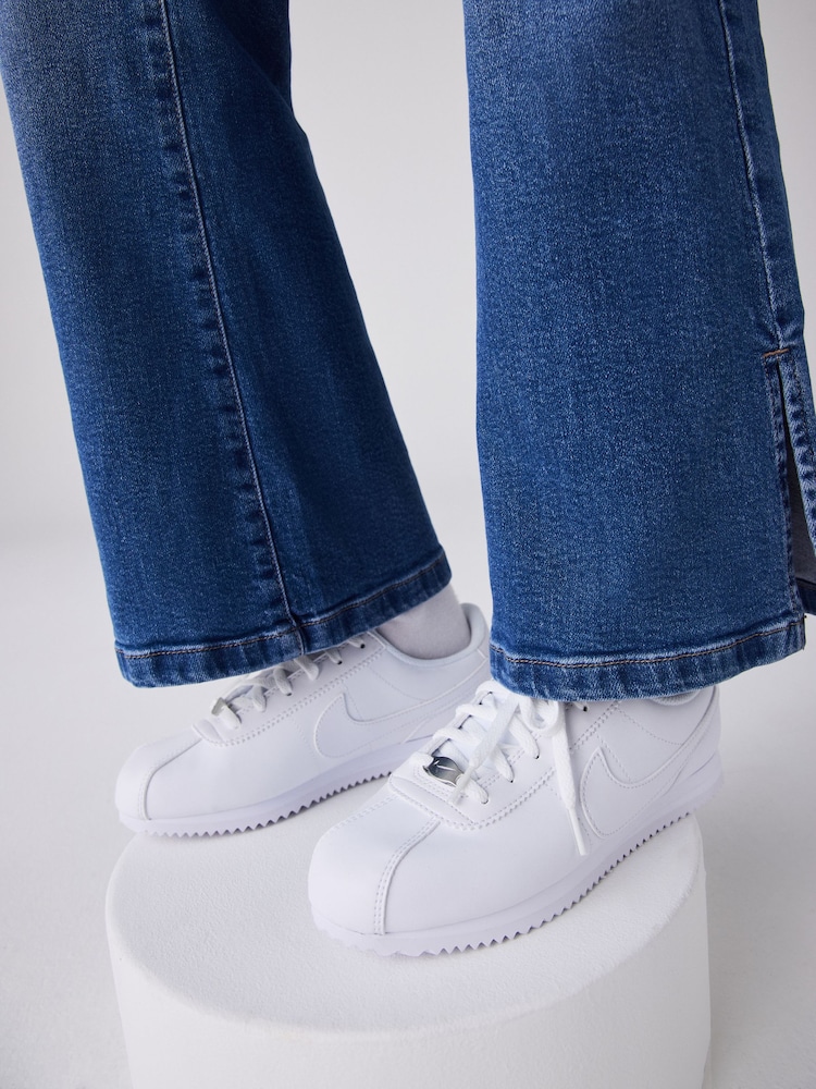 Nike White Youth Cortez Trainers - Image 5 of 16