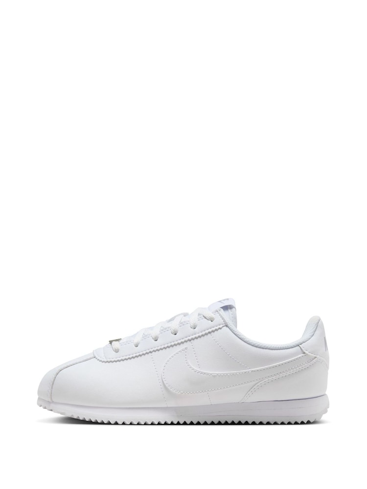 Nike White Youth Cortez Trainers - Image 7 of 16