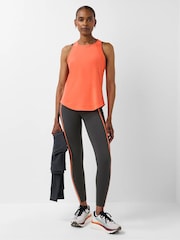 Sweaty Betty Orange Breathe Easy Mesh Run Tank Top - Image 4 of 6