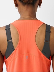Sweaty Betty Orange Breathe Easy Mesh Run Tank Top - Image 5 of 6